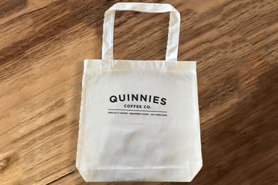 Tote Bag - Quinnies Coffee Co Print (100% Cotton)